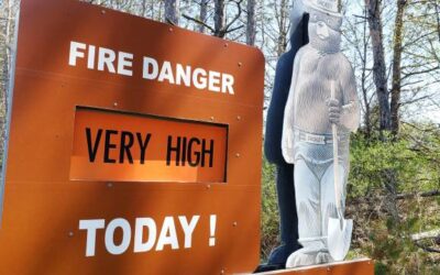 Fire danger high