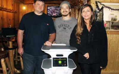 Pine Stump’s newest employee has wheels