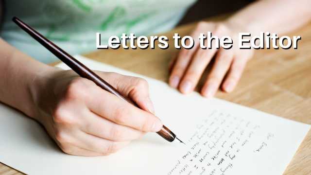 Letter to the Editor: Chop down the scenic trees