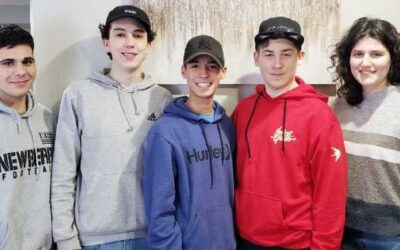 Hosting the world, Five exchange students