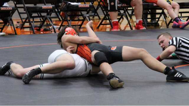 Wrestling reaches district final