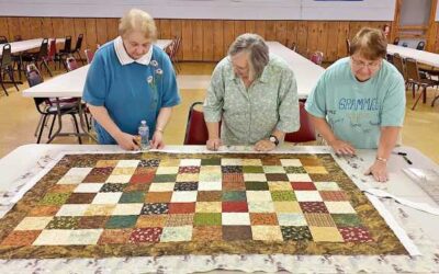 Quilting ladies want to monitor TAS halls