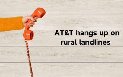 AT&T hands up on rural landlines