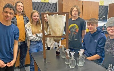 Hands-on maple syrup project engages Newberry High students