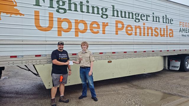 Vincent completes Eagle Scout project