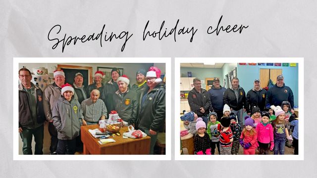 Newberry Fire Department hometown heroes spread holiday cheer
