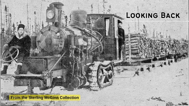 Rare glimpse of early 1900s logging equipment: The Phoenix steam hauler